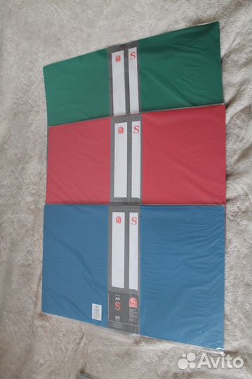 Папки с файлами а4