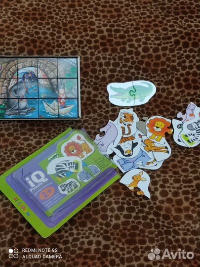 Игры, обучающие карточки и пазлы