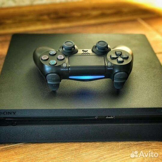 Sony PS4 slim 500gb (+ 15 игр)