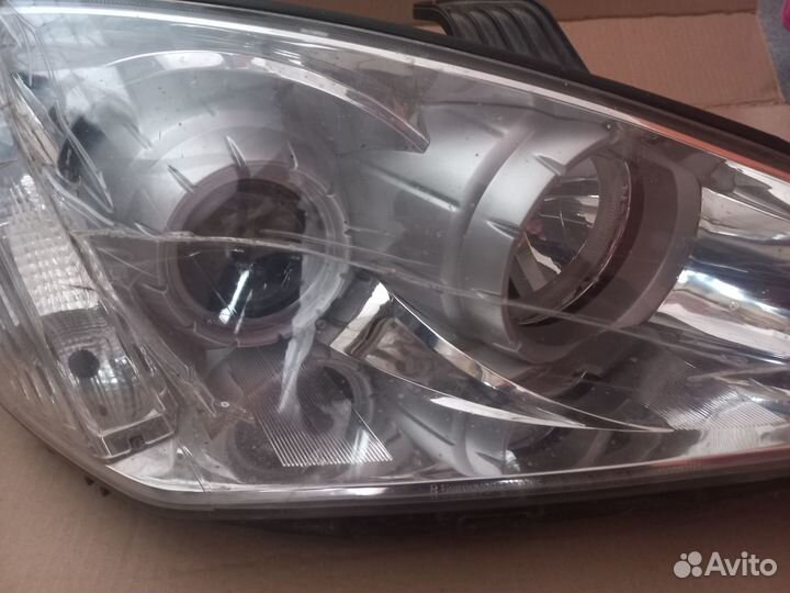 Правая фара УАЗ Патриот 2005-2014 стеклянная