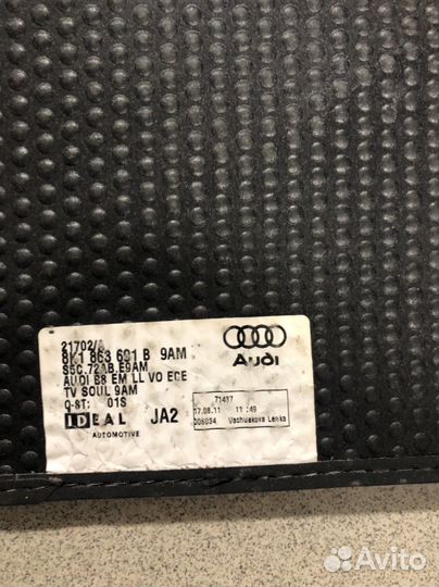 Ковры для audi оригинал