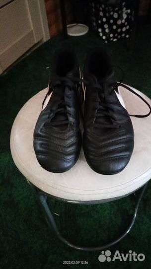 Футбольные бутсы nike tiempo