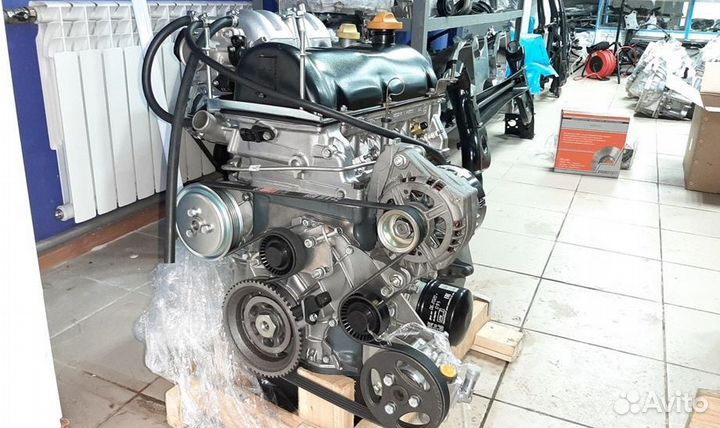 Двигатель Нива Шевроле 2123 1.7 8кл. (в сборе)