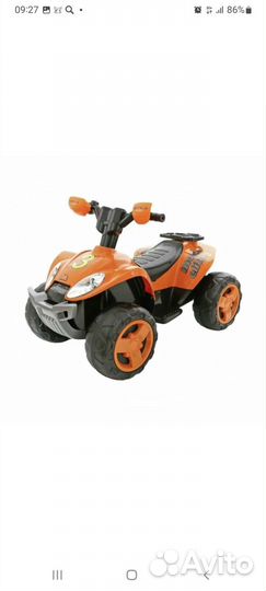 Детский квадроцикл на аккумуляторе бу