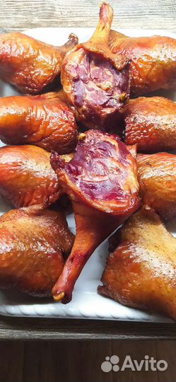 Окорочка гуся копченые