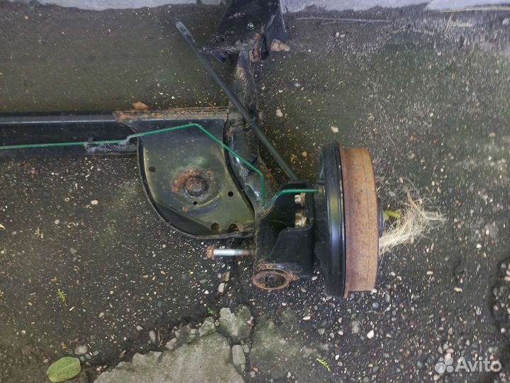 Задняя балка renault