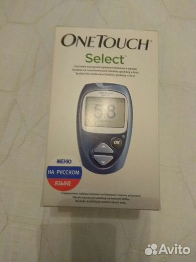Глюкометр one touch select