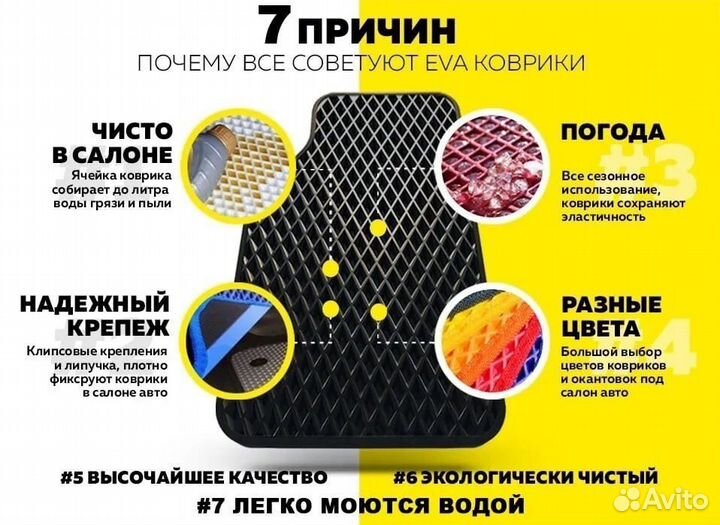 Коврики эва ева в автомобиль за 2 часа