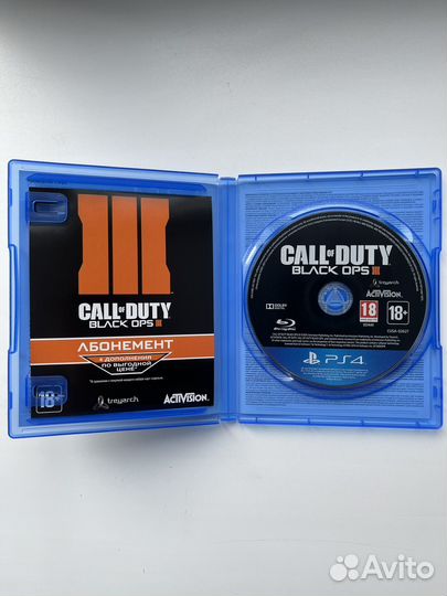 Игра для приставоки ps4 Call Of Duty black ops 3