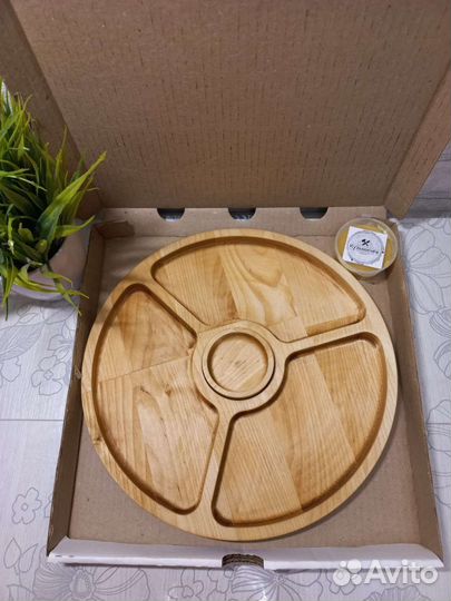 Менажница из дерева