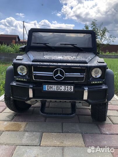 Детский электромобиль mercedes bens G63 AMG 6x6
