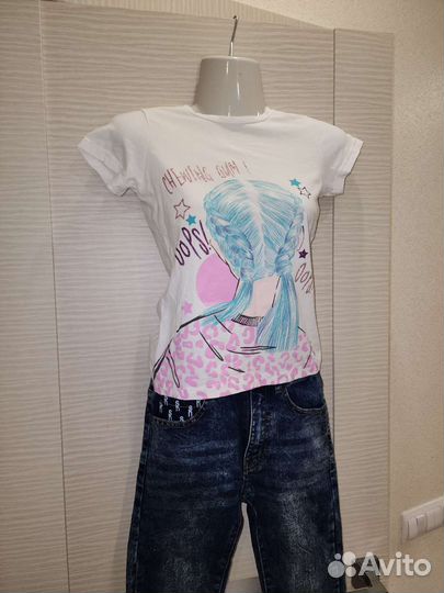 Детские вещи пакетом 134 140