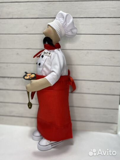 Кукла тильда повар