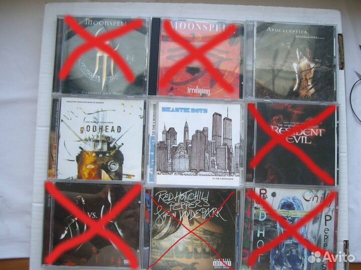 Музыкальные CD диски Rock,Metal,Alternative