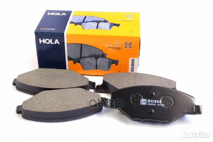 Тормозные колодки дисковые (передние) VW Polo