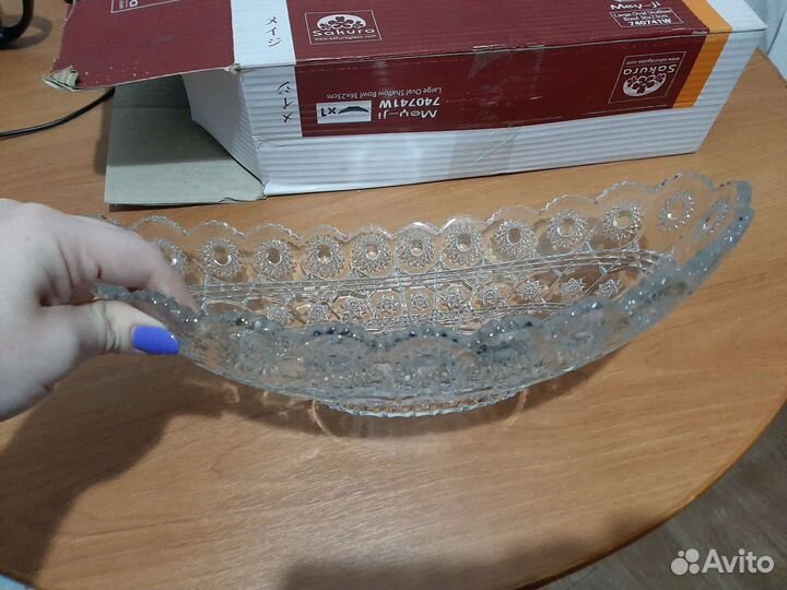 Блюдо-салатник овальное Новое