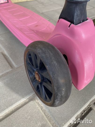 Самокат детский трехколесный бу