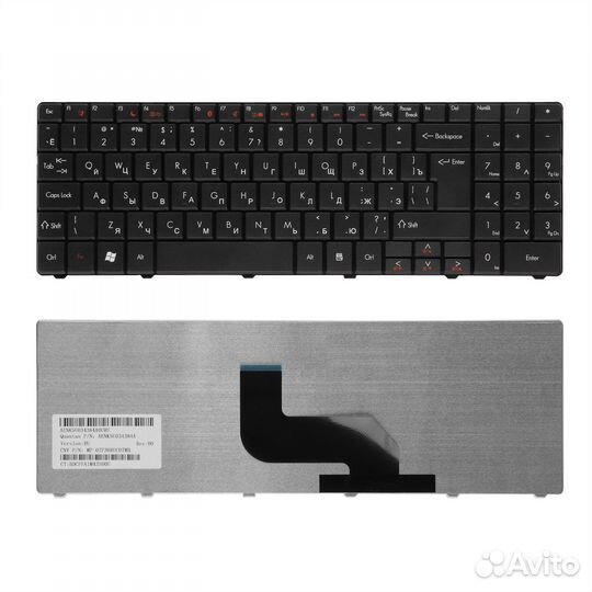 Клавиатура для Packard Bell EasyNote DT85 LJ61 LJ