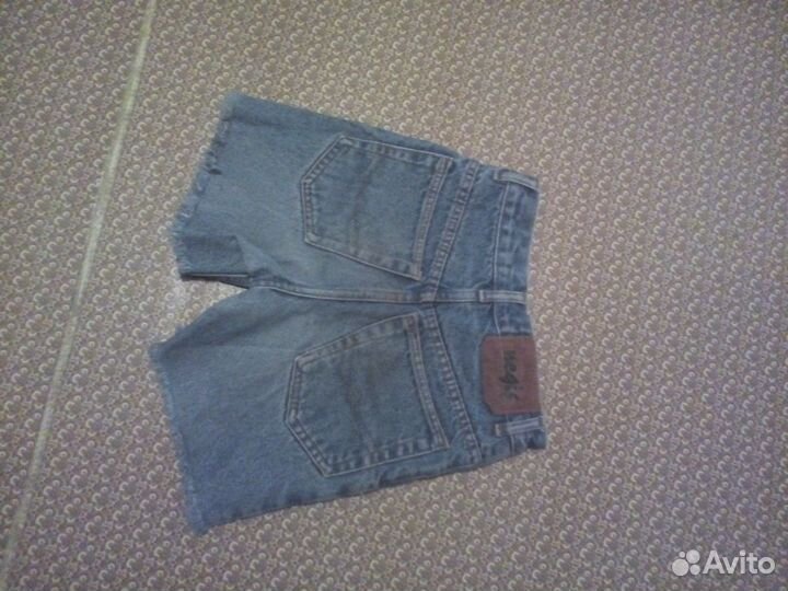 Шорты джинс. д/мальчика на 8-9л.рост 128 маркир