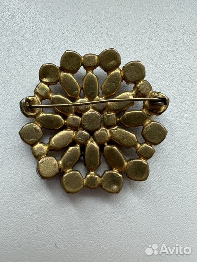 Брошь винтажная Чехословакия времен СССР