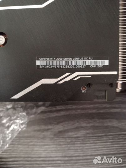 Видеокарта rtx 2060super