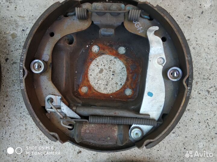 Тормозные барабаны, щитки, задней оси Nexia N150