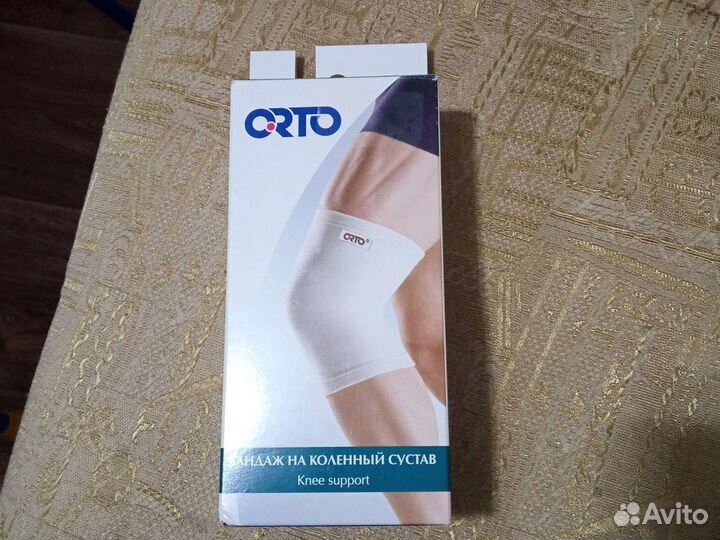 Бандаж на коленный сустав orto