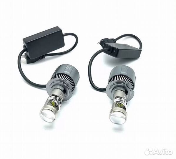 Светодиодные лампы с линзой H7, H11