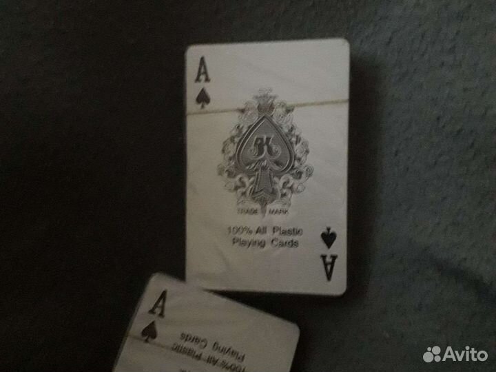 Игральные карты сувенирные, пластик Египет