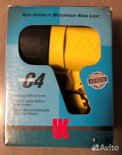 Подводный фонарь sunlight C4 США
