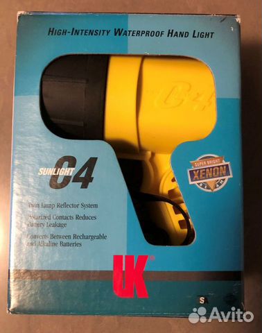Подводный фонарь sunlight C4 США