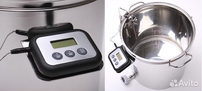 Домашняя сыроварня Bergmann 30л. с тэн+блок упр