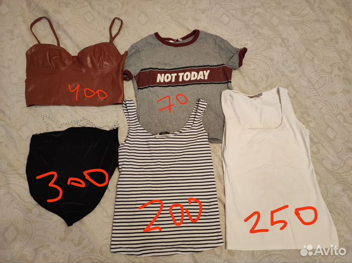 Пакет женских вещей новых xs s m benetton hm