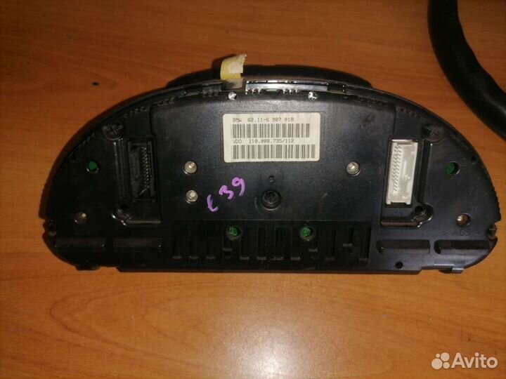 Щиток приборов BMW E39 Дизель МКПП