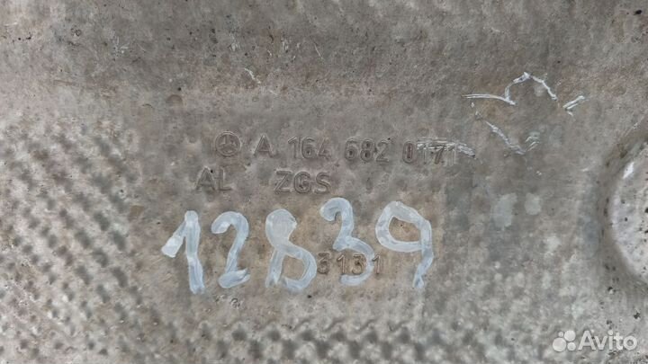 Мерседес 164 тепловой экран левый
