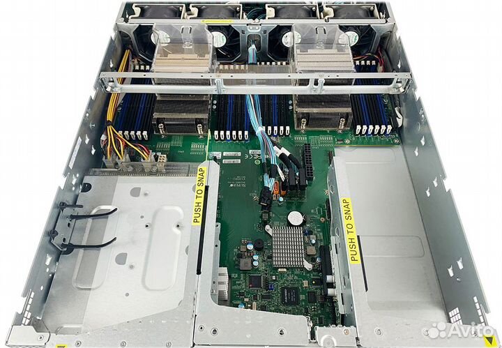 Сервер Supermicro 6028U-TR4 2x E5-2683v4 128Gb