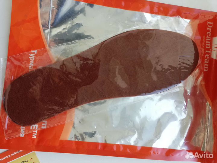 Стельки турмалиновые антибактериальные самонагрев