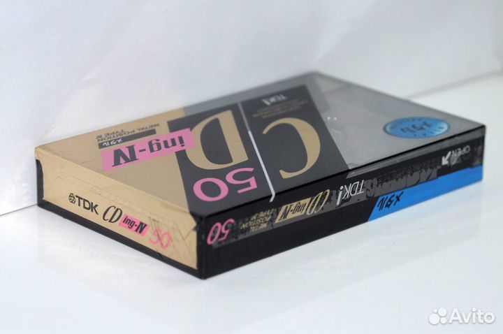 Аудиокассеты TDK CDing-IV 50 japan market (4827)