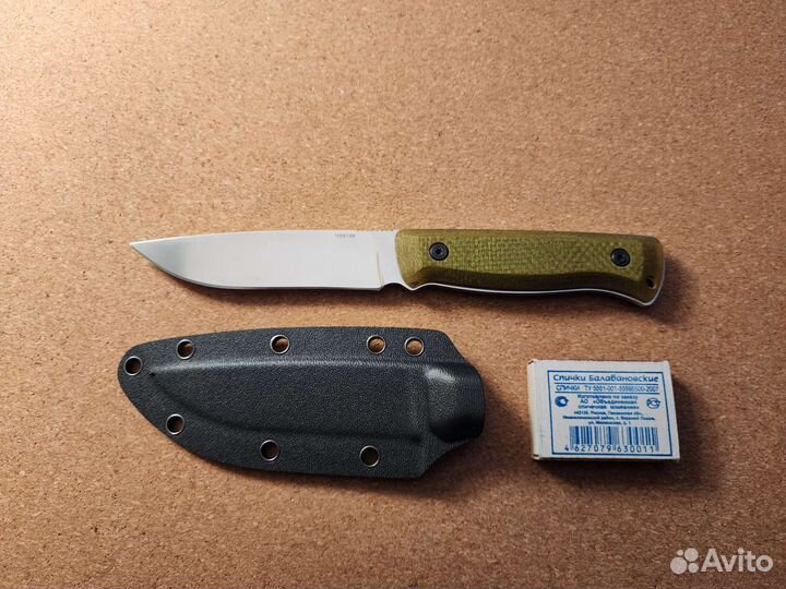 Нож Стриж Т от аир, сталь 100Х13М (58-59HRC)