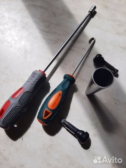 Набор для замены нипеля/вентиля без снятия колеса