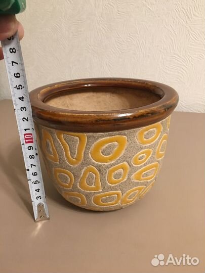 Цветочные горшки, кувшин для полива цветов, б/у