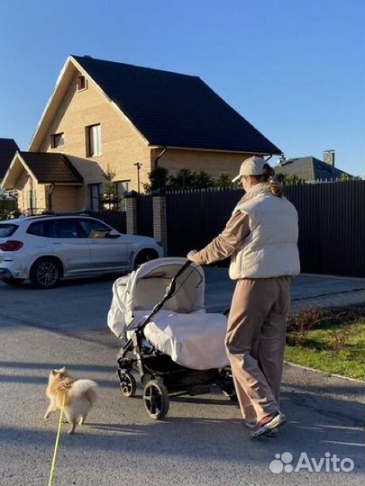 Коляска для двойни Hartan