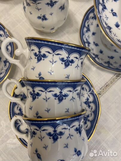 Чайный сервиз zepter фарфор Эден на 12 персон