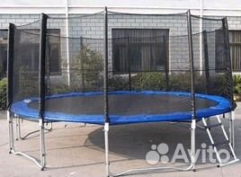 Батут детский для улицы DFC trampoline fitness 16F