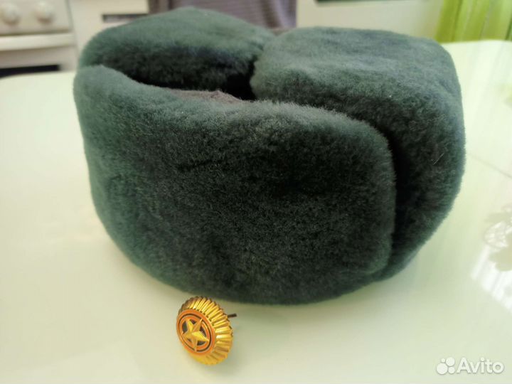 Шапка-ушанка меховая для военнослужащих