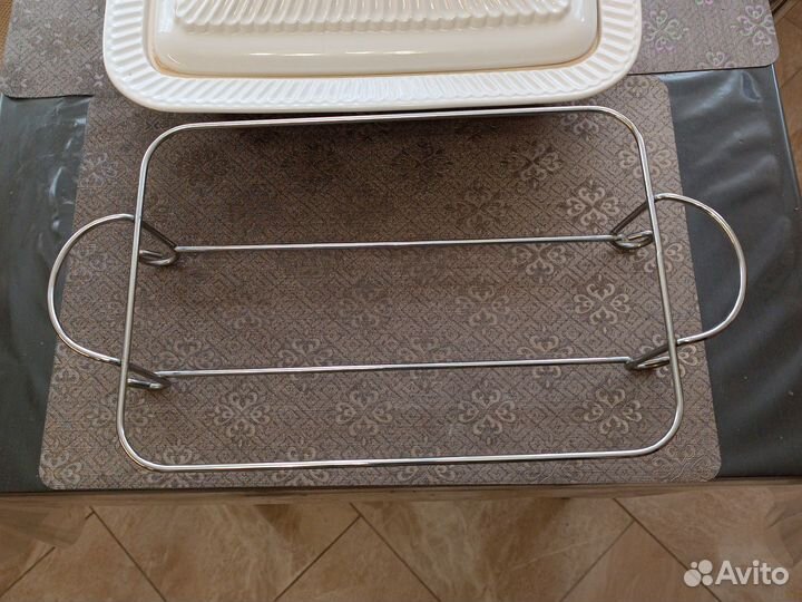 Блюдо с подставкой для запекания Master Line