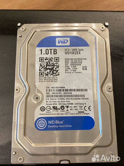 Жесткий диск 1тб + корпус