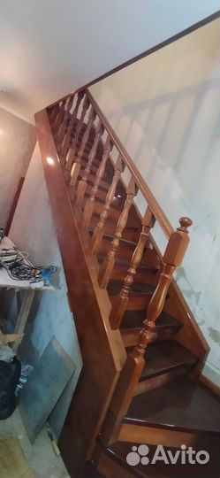 Деревянная лестница