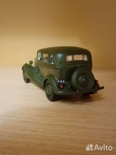 Модель автомобиля СССР 1 43 deagostini автолегенд