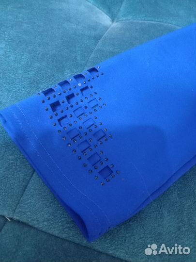 Вечернее платье 46 48 размер синее